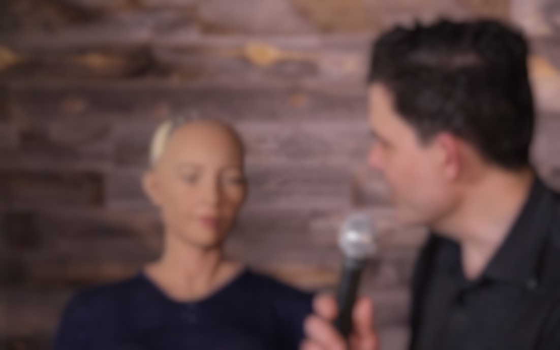 София - человекоподобный робот фирмы Hanson Robotics